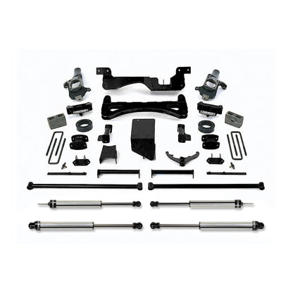 Fabtech 6in Performance Suspension System w/ Dual Rate Shocks | GM C/K2500HD / C/K3500 Non Dually (01-10) (K1014DL)
