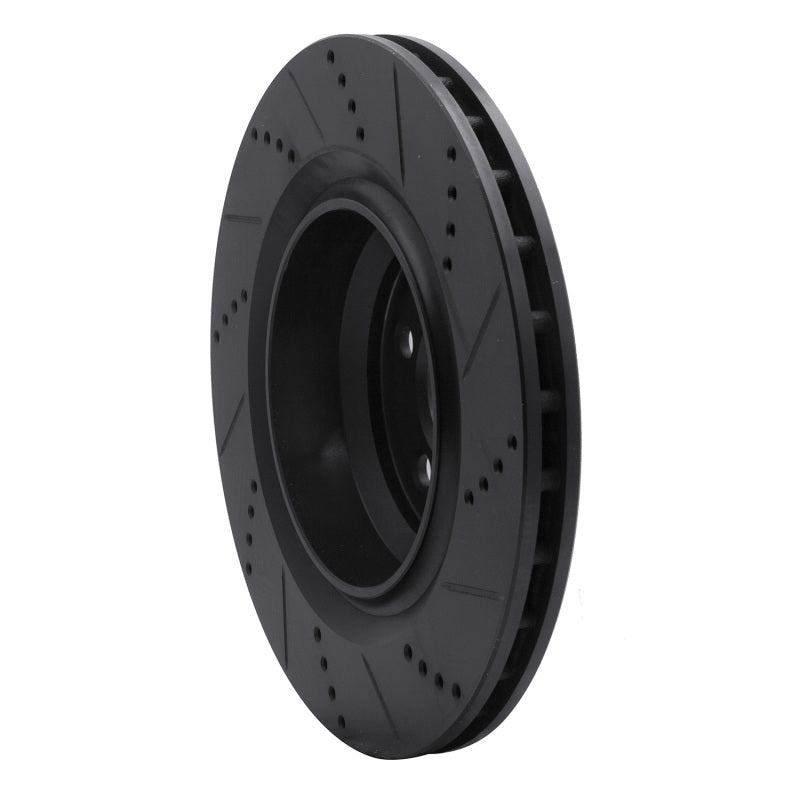 DFC D&S Black Brake Rotor (REAR LEFT): Chrysler 300 (05-23)
