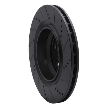 DFC D&S Black Brake Rotor (REAR LEFT): Chrysler 300 (05-23)