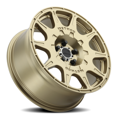 Method MR502 Rally Gold | 17x8" +38mm | 5x4.5mm Wheel