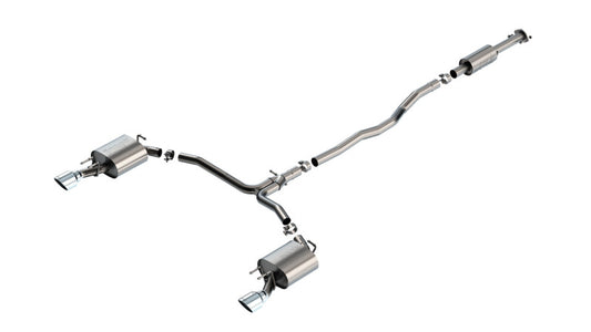 Borla 3.5L V6 FWD S-Type Cat-Back Exhaust System | Toyota Camry (20-24) (140967) T-304SS
