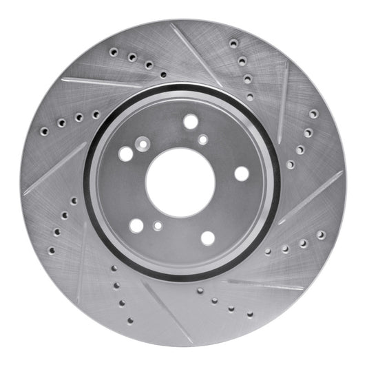 R1 ILX 16-22 Acura Front Drilled & Slotted Brake Rotor | 2012-2022 (631-59063R)