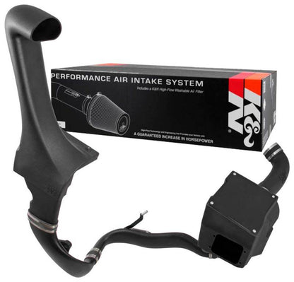 K&N 12-18 Jeep Wrangler 3.6L V6 Performance Intake Kit w/ Snorkel | Jeep Wrangler (12-18) (57-1573)