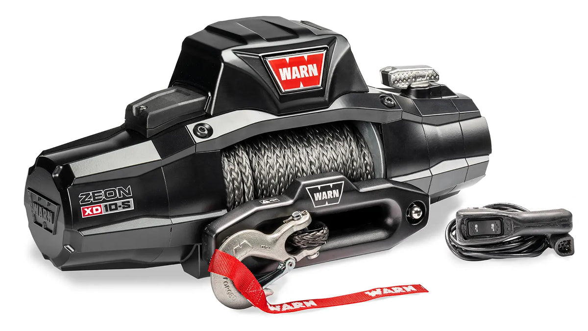 WARN 110010 ZEON XD 10-S 10000 lb Series Winch 100' 3/8 Spydura Synthetic Rope