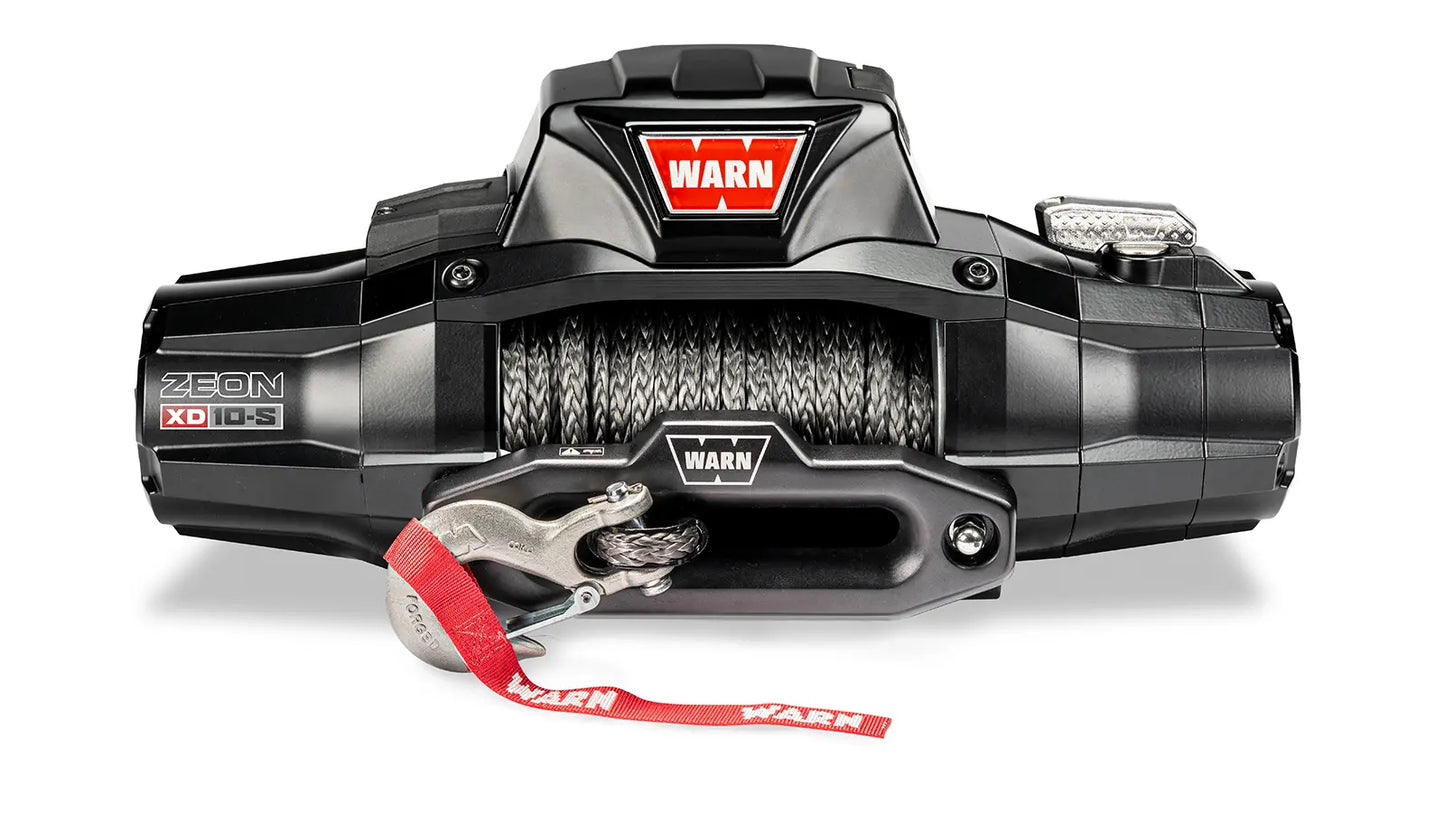 WARN 110010 ZEON XD 10-S 10000 lb Premium Series Winch Hawse 100' Synthetic Rope