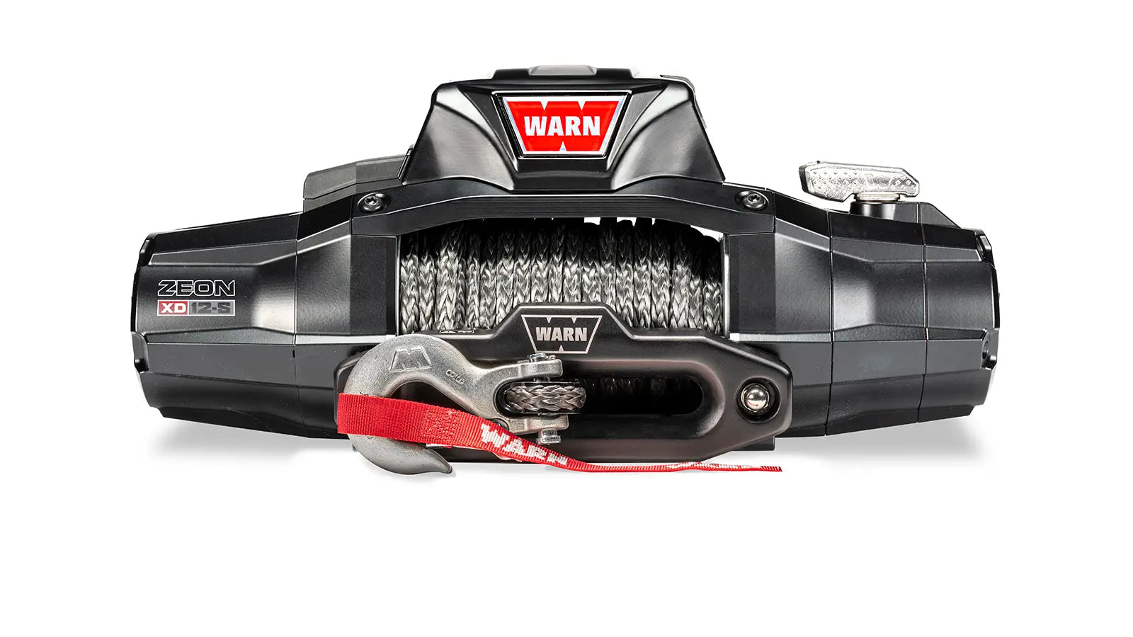 WARN 110012 ZEON XD 12-S 12000 lb Series Winch 80' 3/8 Spydura Synthetic Rope