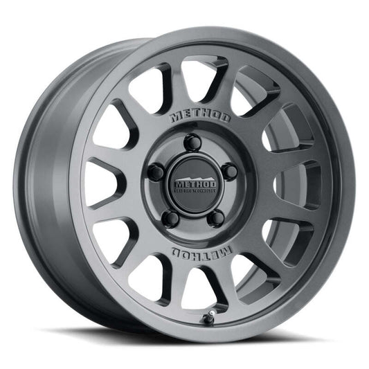 Method MR703 Gloss Titanium | 17x9" -12mm | 6x5.5mm Wheel