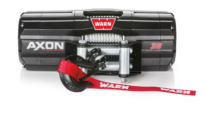 WARN 101135 AXON 35 ATV UTV Quad Winch 3500 Lb 50' 7/32 Cable Roller Fairlead
