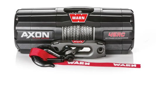 WARN 110340 AXON 45RC ATV UTV Quad Winch 4500 Lb 27' 1/4" Rope Hawse Plow Mode