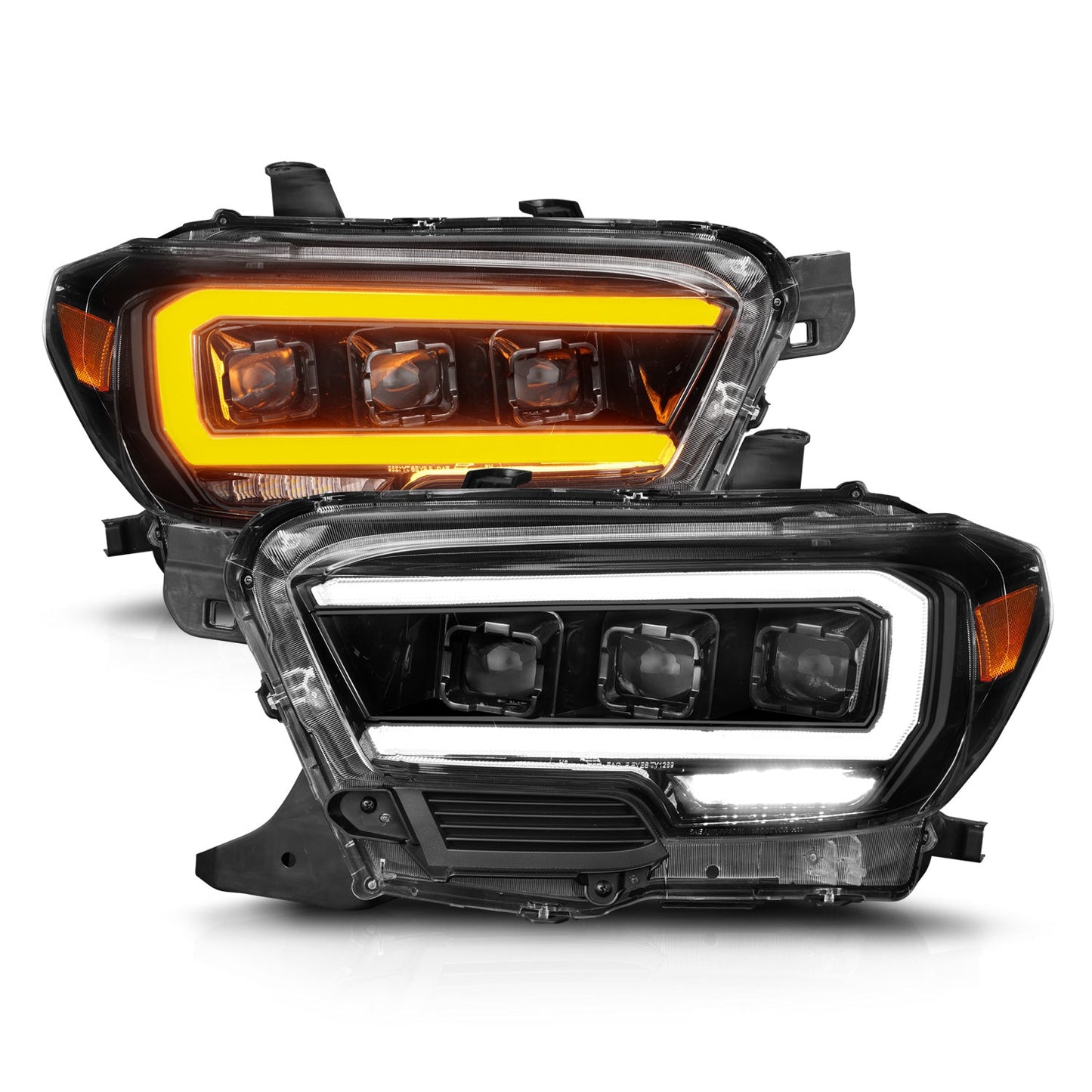 ANZO USA LED Projector Headlight for Toyota Tacoma 16-23 (111562)