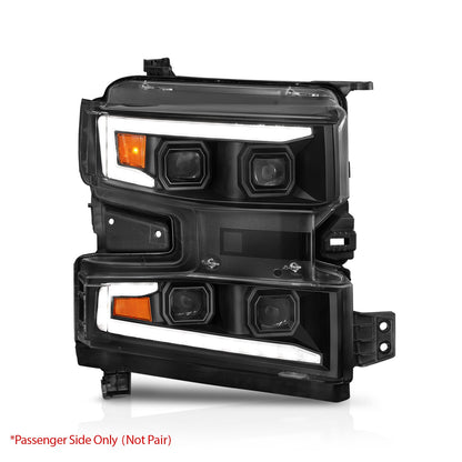 ANZO USA LED Projector Headlight for Chevrolet Silverado 1500/1500 LD/1500 LTD (111566-R)