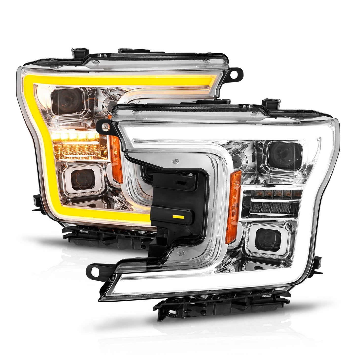 ANZO USA LED Projector Headlight for Ford F-150 18-20 (111571)