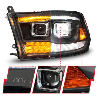 ANZO USA LED Projector Headlight for Ram 1500/2500/3500 (111595)