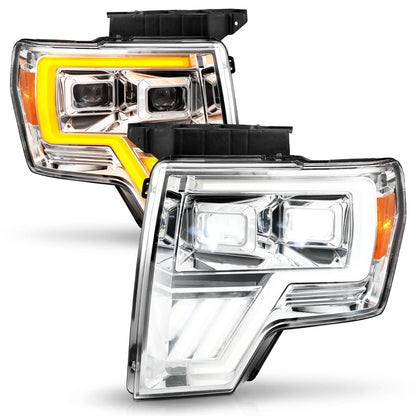ANZO USA LED Projector Headlight for Ford F-150 09-14 (111607)