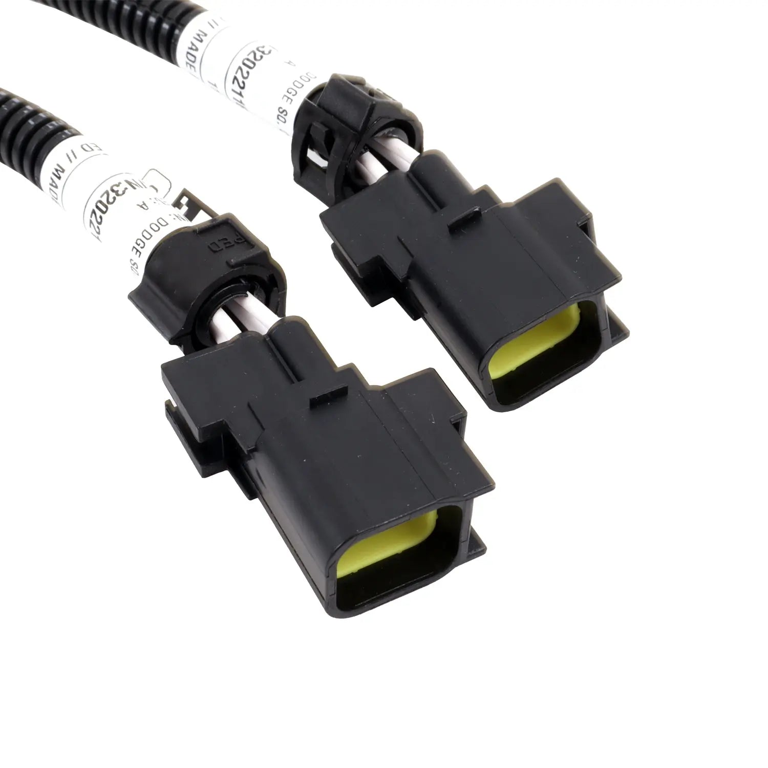 BBK 05-20 Dodge 4 Pin Square Style O2 Sensor Wire Harness Extensions 12 (pair)
