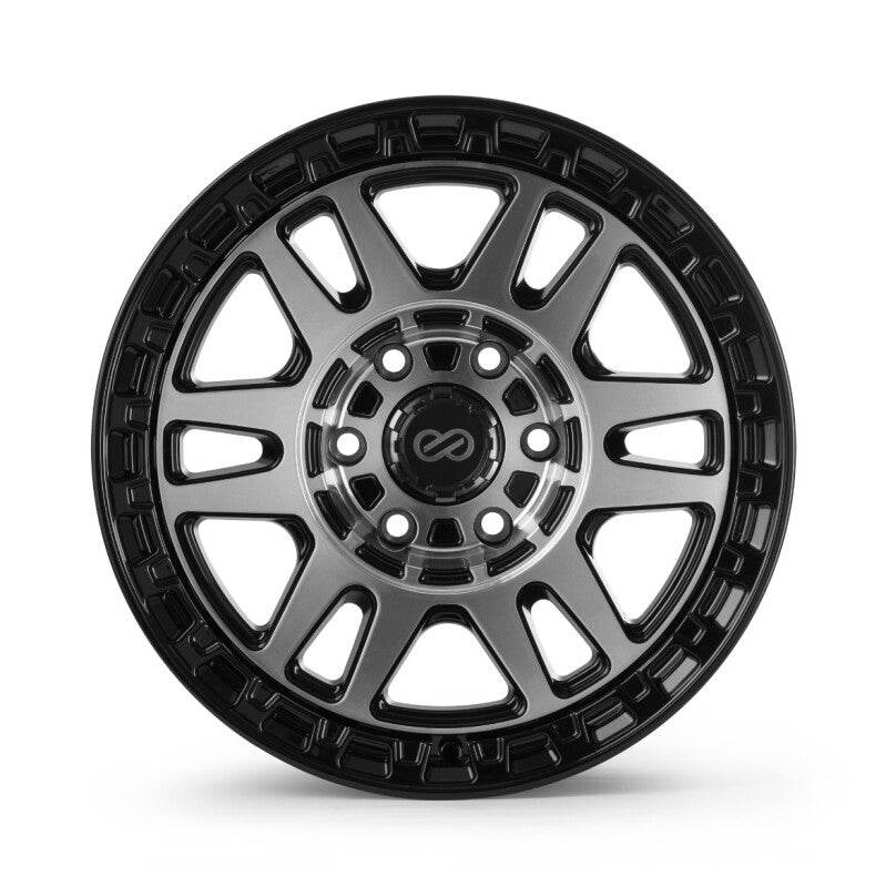 Enkei Trail-Tracker Matte Black Machined | 17x8.5" +0mm | 6x139.7mm Wheel