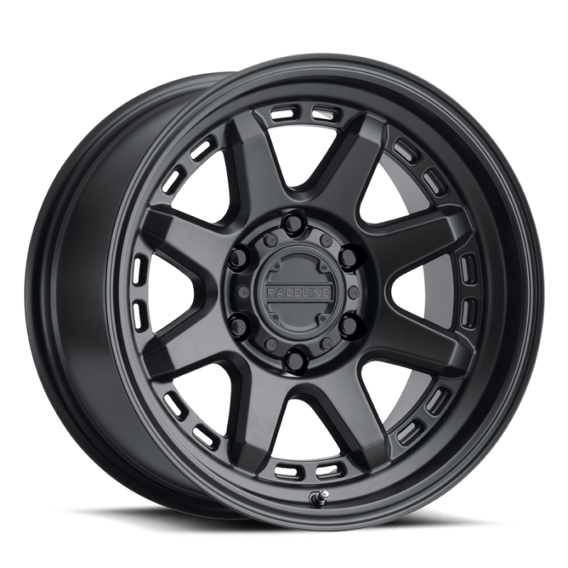 Raceline 947 Scout Satin Black | 17x9" -12mm | 6x139.7mm Wheel