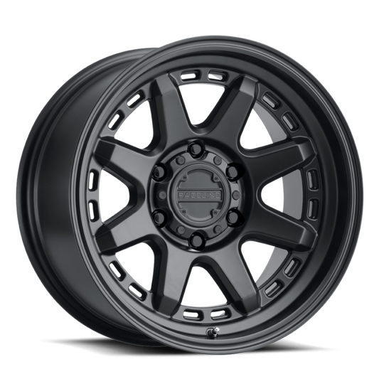 Raceline 947 Scout Satin Black | 17x8.5" +18mm | 6x139.7mm Wheel