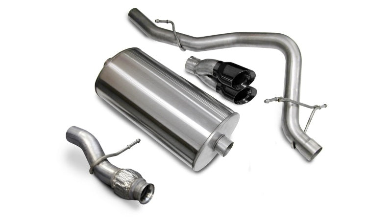 CORSA Sport / 3.0 in Cat-Back 4.0 in Twin Tips | 2009-2014 Tahoe, Yukon 5.3L (14912)