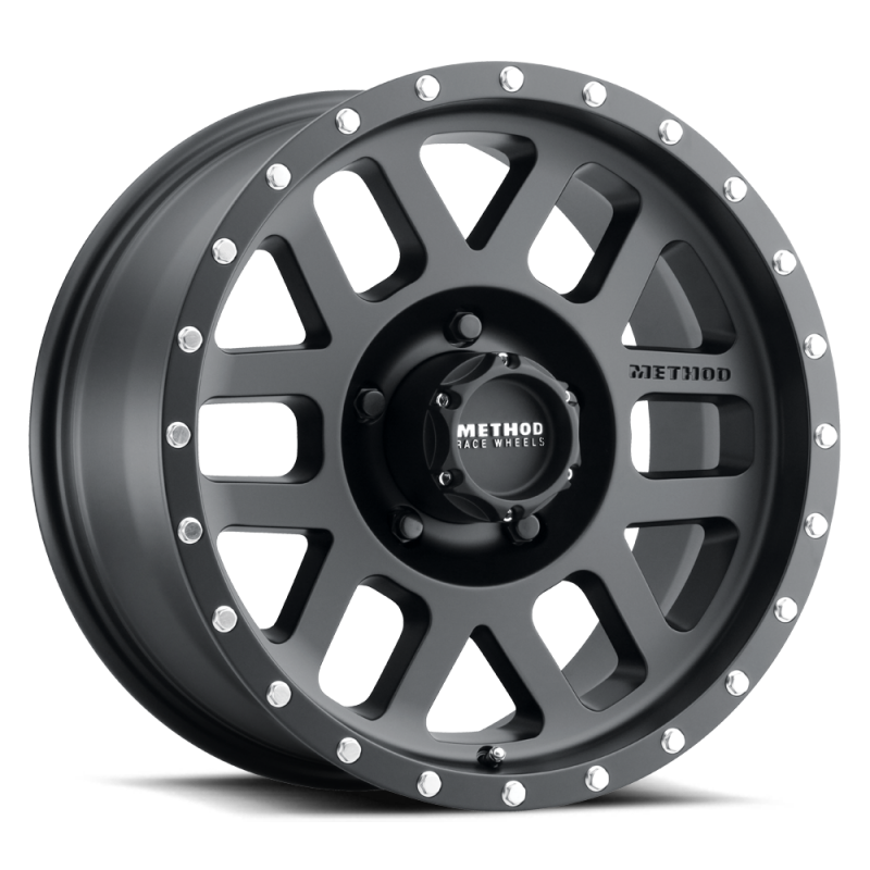 Method Wheels MR306 Matte Black | 17x8.5" +0mm | 5x4.5mm Wheel