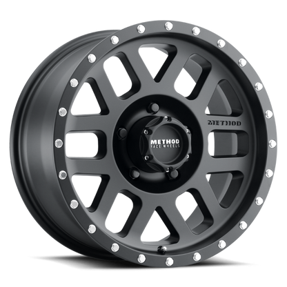 Method Wheels MR306 Matte Black | 17x8.5" +0mm | 5x4.5mm Wheel