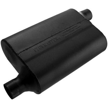 Flowmaster 2in D&S Muffler For Chevy Camaro/Firebird 70-81, Pontiac GTO/LeMans 64-73, Honda Civic/CRX 87-92, Mazda Miata 90-98, Ford Mustang 94-04, Toyota Matrix 03-08 (942043)