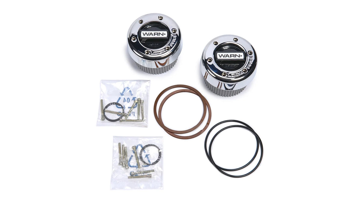 WARN 11690 4WD Manual Locking Hubs 1 Ton Dana 60 50 Ford Chevy Dodge Front Axle