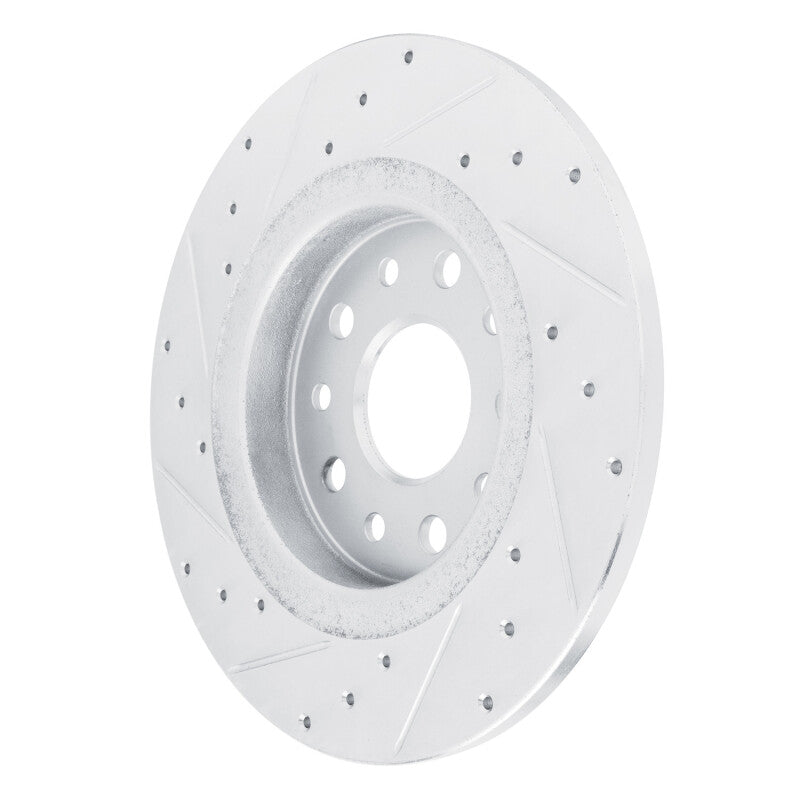 DFC Rear Right D&S Silver Brake Rotor: Jeep Grand Cherokee (22-25)