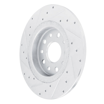 DFC Rear Right D&S Silver Brake Rotor: Jeep Grand Cherokee (22-25)