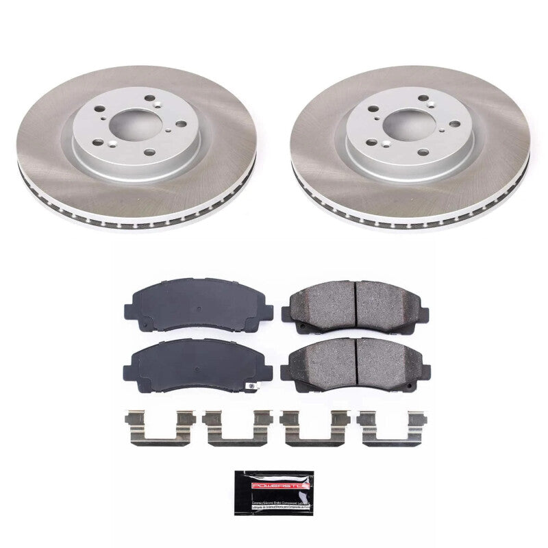 PowerStop Rotor Kit | 2009–2014 Acura TL (SC5855)