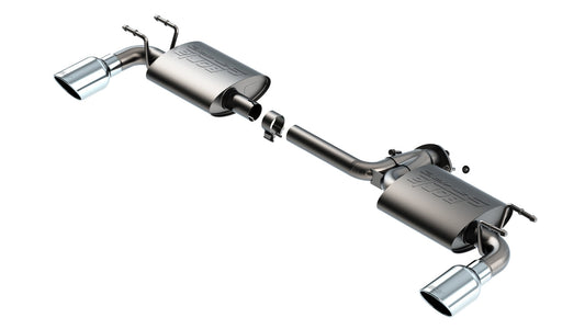 Borla 19-21 Mazda 3 2.0/2.5L S-Type Rear Axle-Back (11970) | Mazda 3 (19-21)