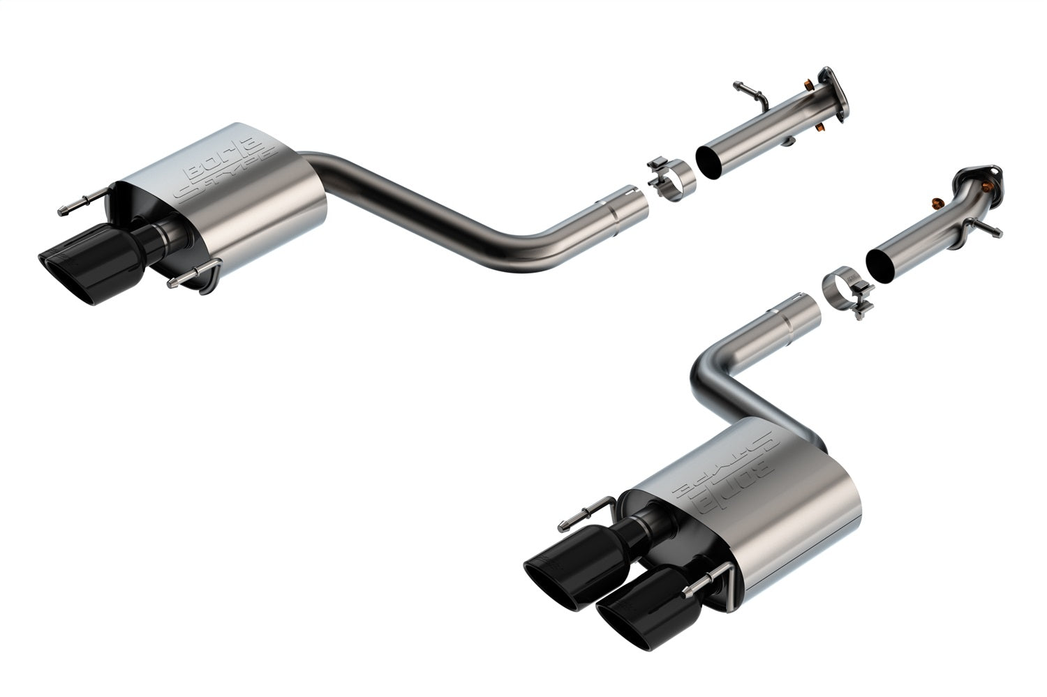 Borla S-Type Lexus RC F Axle-Back Exhaust | Lexus RC F/IS 500 (15-24) (11981BC)