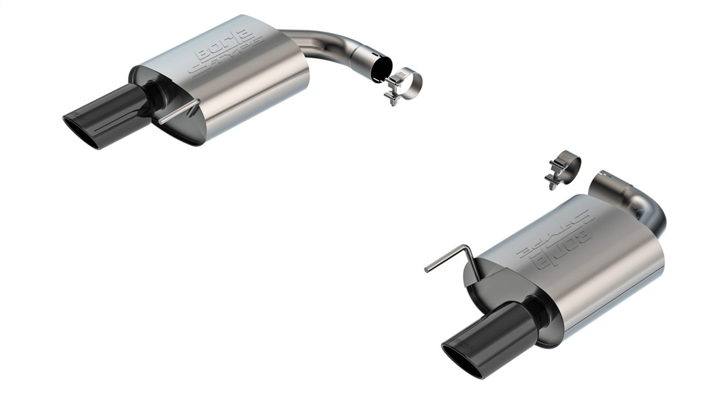 Borla 2.5in S-Type Axle-Back Exhaust | Ford Mustang GT (24) (11983BC)