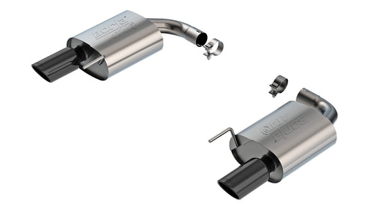 Borla 2.5in ATAK Axle-Back Exhaust | Ford Mustang GT (24) (11984BC)