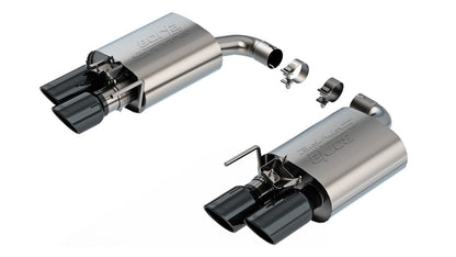 Borla 2.5in S-Type Axle-Back Exhaust | Ford Mustang GT 24 (24) (11985BC)