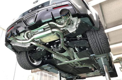 HKS Dual Muffler Exhaust - Toyota GR Supra A90 3.0 B58 without OPF 2020+