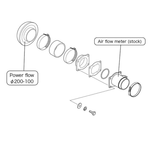HKS Super Power Flow Intake - Subaru Impreza 98-00 / Forester 98-02