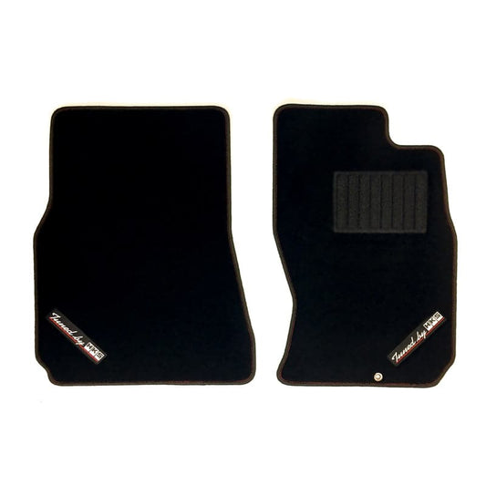 HKS Floor Mat Set (Front - Black) - Nissan Skyline GT-R R34 99-02