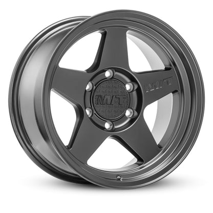 (set of 4) Mickey Thompson Open 5 Satin Black | 20x9" +0mm | 5x150mm Wheels