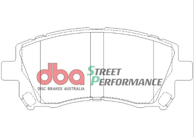 DBA SP500 Front Brake Pads | Subaru Impreza/Legacy (98-03) (DB1342SP)
