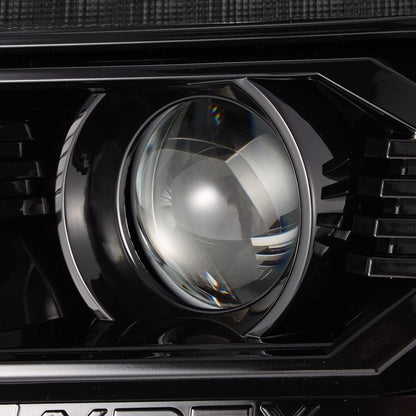 AlphaRex 12-15 Toyota Tacoma PRO-Series Halogen Projector Headlights Alpha-Black