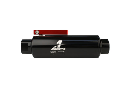 Aeromotive Fuel System ORB-10 Shutoff Valve Fuel Filter - 12331