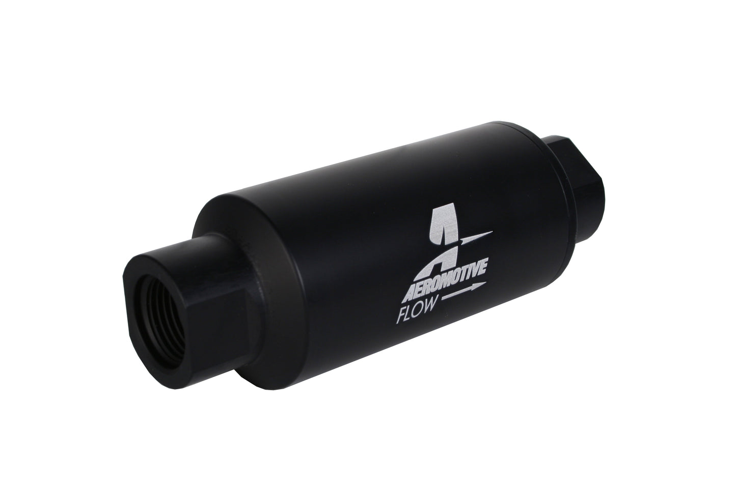 Aeromotive Fuel System 40 Micron Stainless , ORB-12 Black Filter - 12343