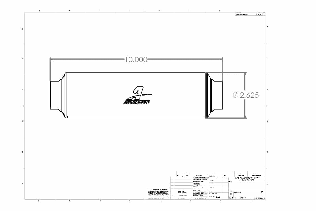 Aeromotive Fuel System Extreme Flow 10-m Fabric AN-16 Replacement Element - 12661