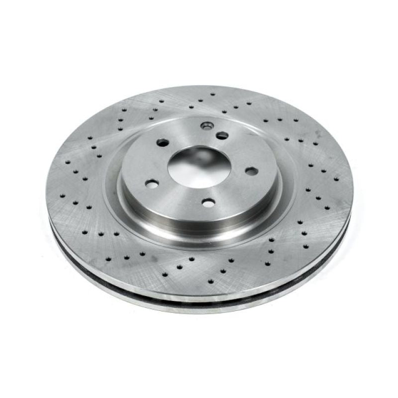 PowerStop Front Brake Rotor | Mercedes-Benz C230 (04-07) (EBR682)