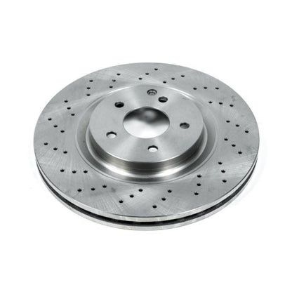 PowerStop Front Brake Rotor | Mercedes-Benz C230 (04-07) (EBR682)