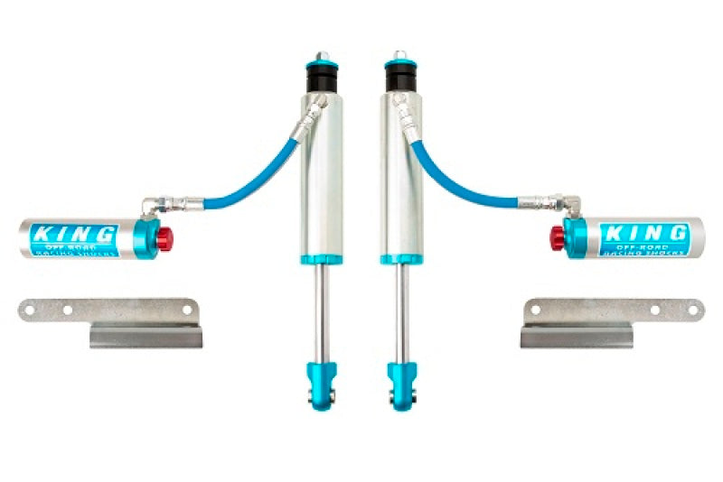 King Shocks 2.5 Performance w/ Remote Reservoir Adjustable Shocks Set - 1998-2012 Toyota Land Cruiser 100 4WD