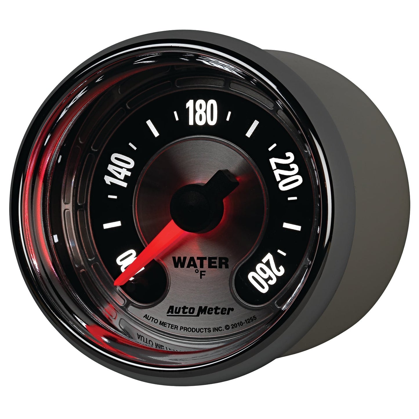 AutoMeter American Muscle 52mm Full Sweep Electric 100-260 Deg F Water Temperature Gauge (1255)