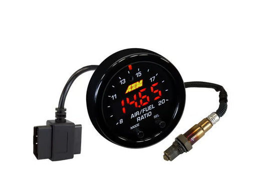 AEM X-Series OBDII Wideband UEGO AFR Controller Gauge (30-0334)