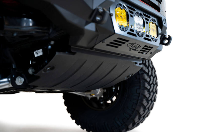 Addictive Desert Designs 21-22 Ford Bronco Bomber Front Bumper (w/ 3 Baja Designs LP4 Mounts)